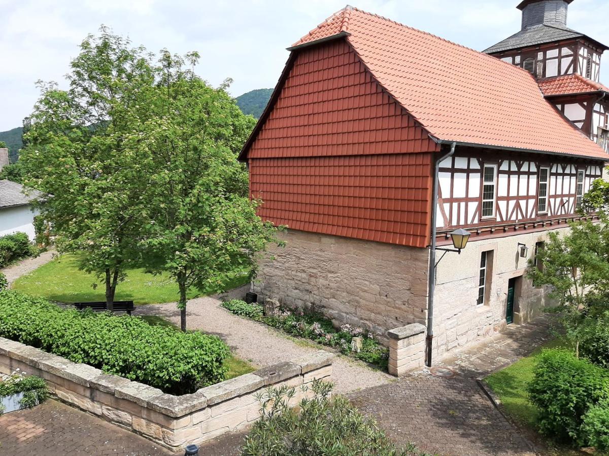 Landhotel Gemeindeschaenke Wanfried エクステリア 写真