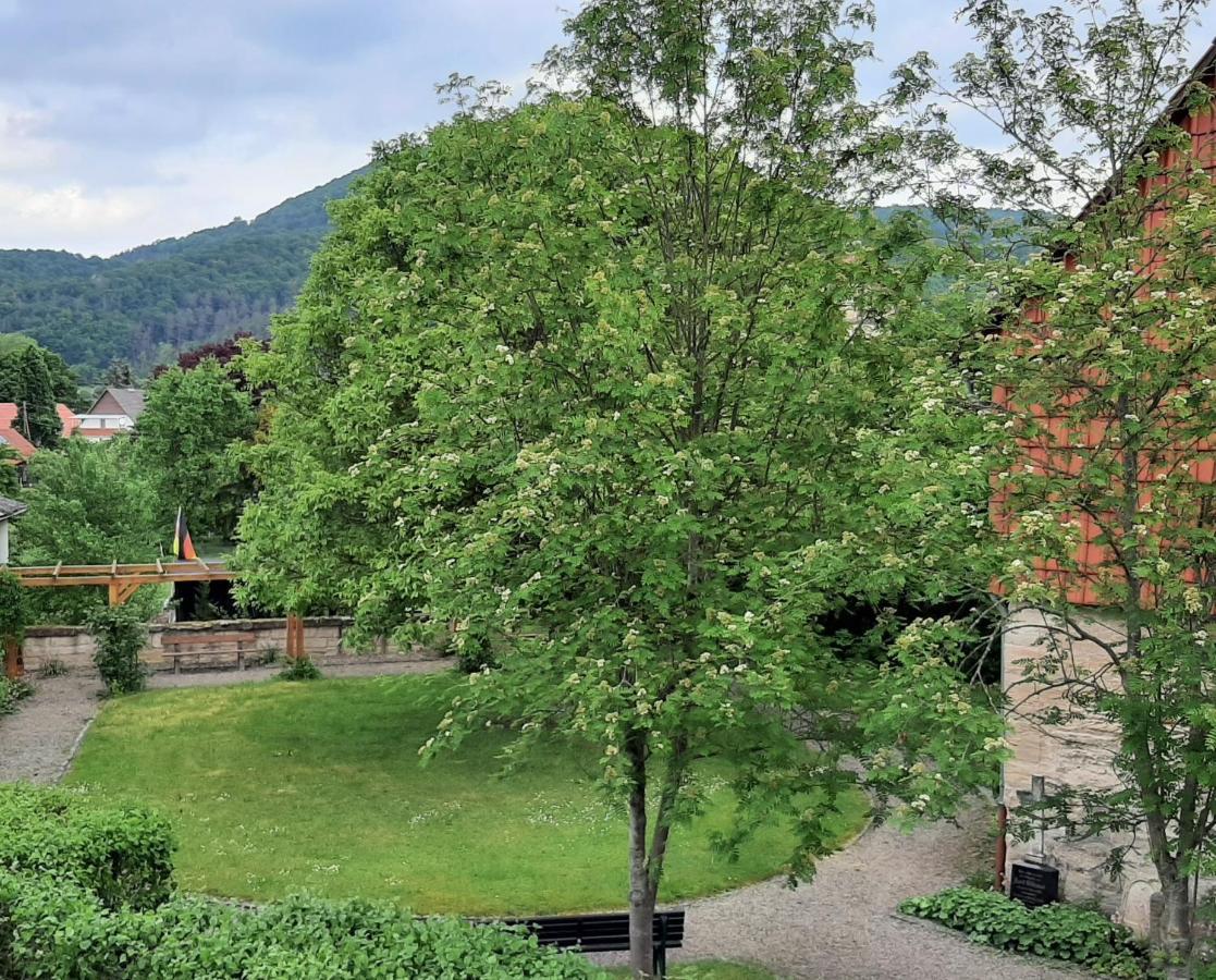Landhotel Gemeindeschaenke Wanfried エクステリア 写真