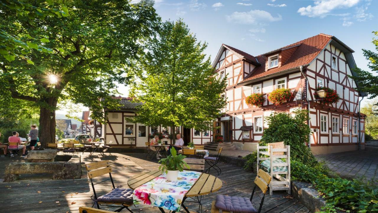 Landhotel Gemeindeschaenke Wanfried エクステリア 写真